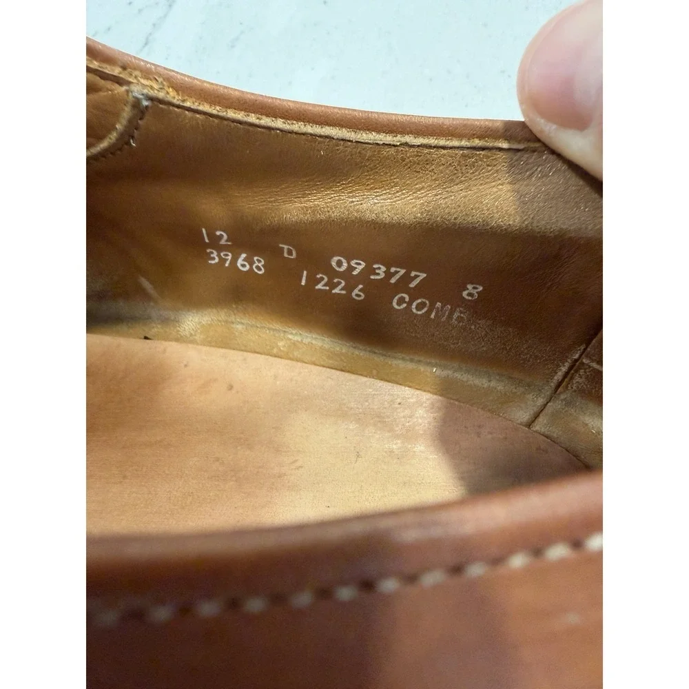 Allen Edmonds Ellsworth 12 D Brown